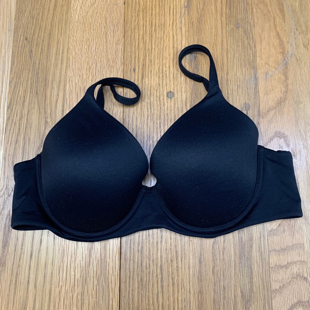 Soma Embraceable Perfect Coverage Bra Black Size 36C Lined Underwire 122305